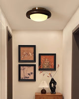 Modern Wooden Ceiling Light  Minimalist Globe Design - Product detail 7