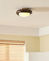Modern Wooden Ceiling Light  Minimalist Globe Design - Product detail 5