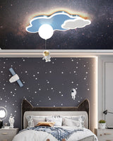 Cloud Ceiling Light  Astronaut Balloon Design - Product example