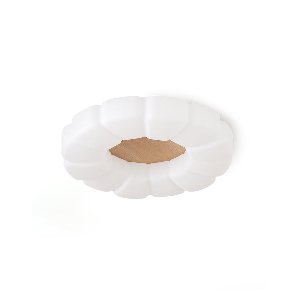 Modern Floral Ceiling Light  White Acrylic Petal Design - Product detail 12