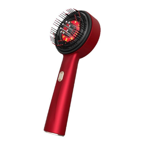 LED Hair Therapy Brush  Red Light Scalp Massager - Product showcase