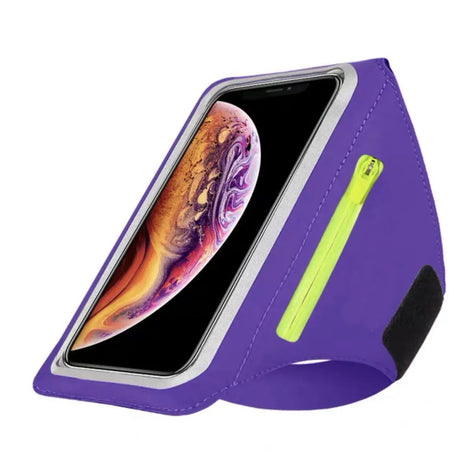 Sports Armband Phone Holder  Adjustable Running Band With Storage - Product detail 6
