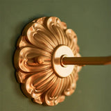 Vintage Flower Wall Light  Copper Base Glass Petal Design - Product detail 12