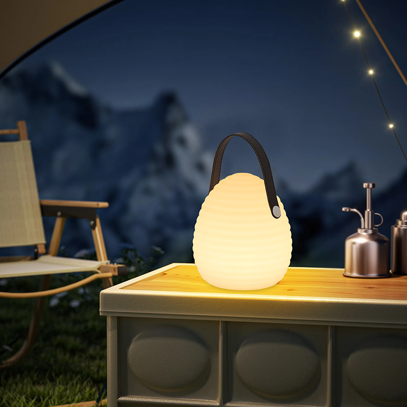 Modern LED Outdoor Lantern  Multicolor Portable Garden Light - Product example