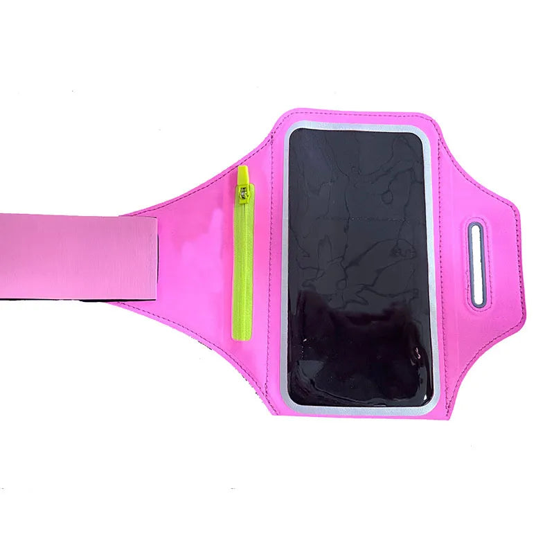 Sports Armband Phone Holder  Adjustable Running Band With Storage - Product detail 7
