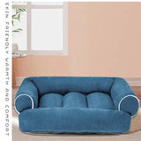 Orthopedic Pet Sofa  Plush Velvet Joint Support Bed - Detailed view