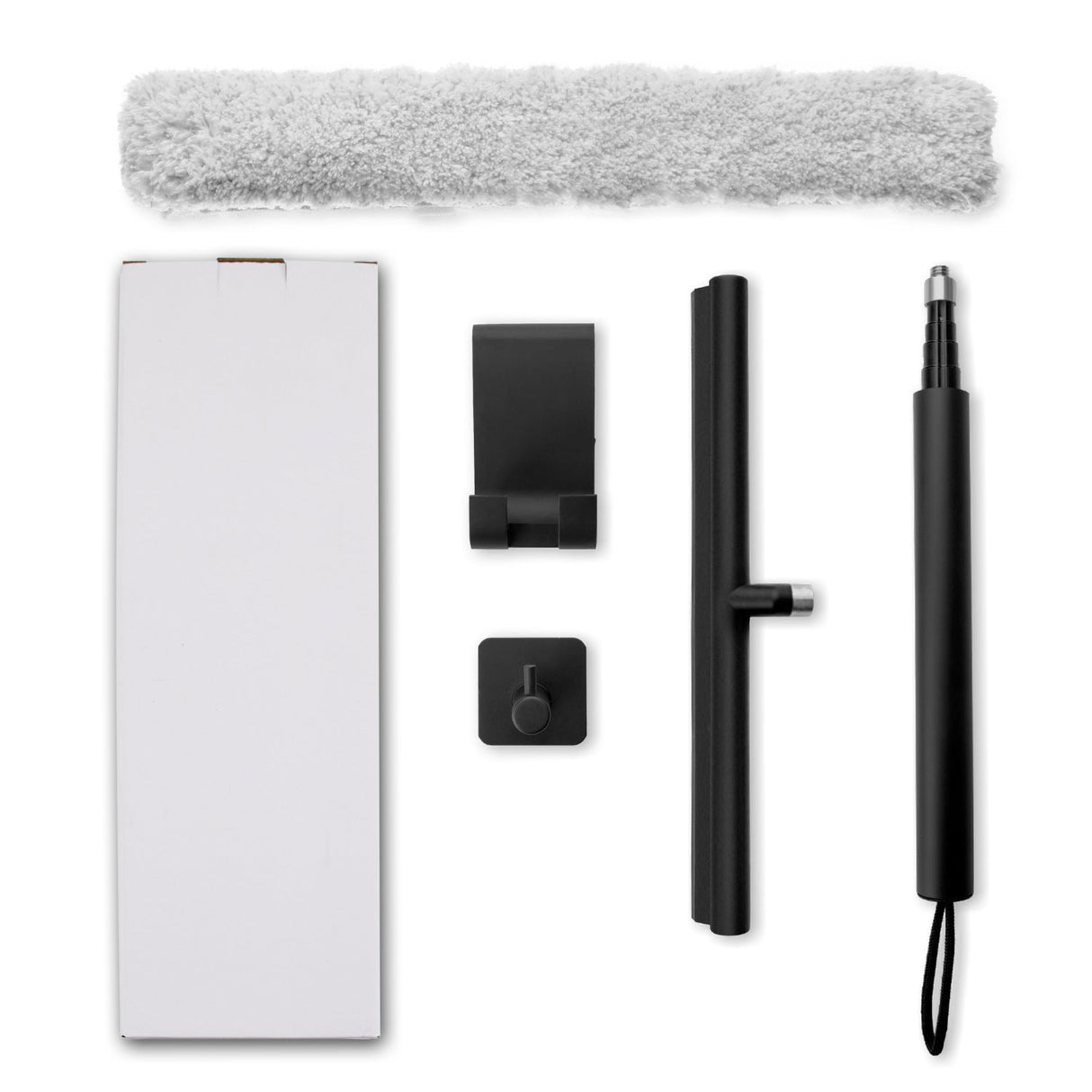 Extendable Glass Squeegee  Telescopic Stainless Steel Design - Product detail 6