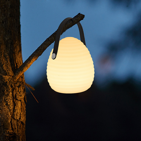 Modern LED Outdoor Lantern  Multicolor Portable Garden Light - Product showcase