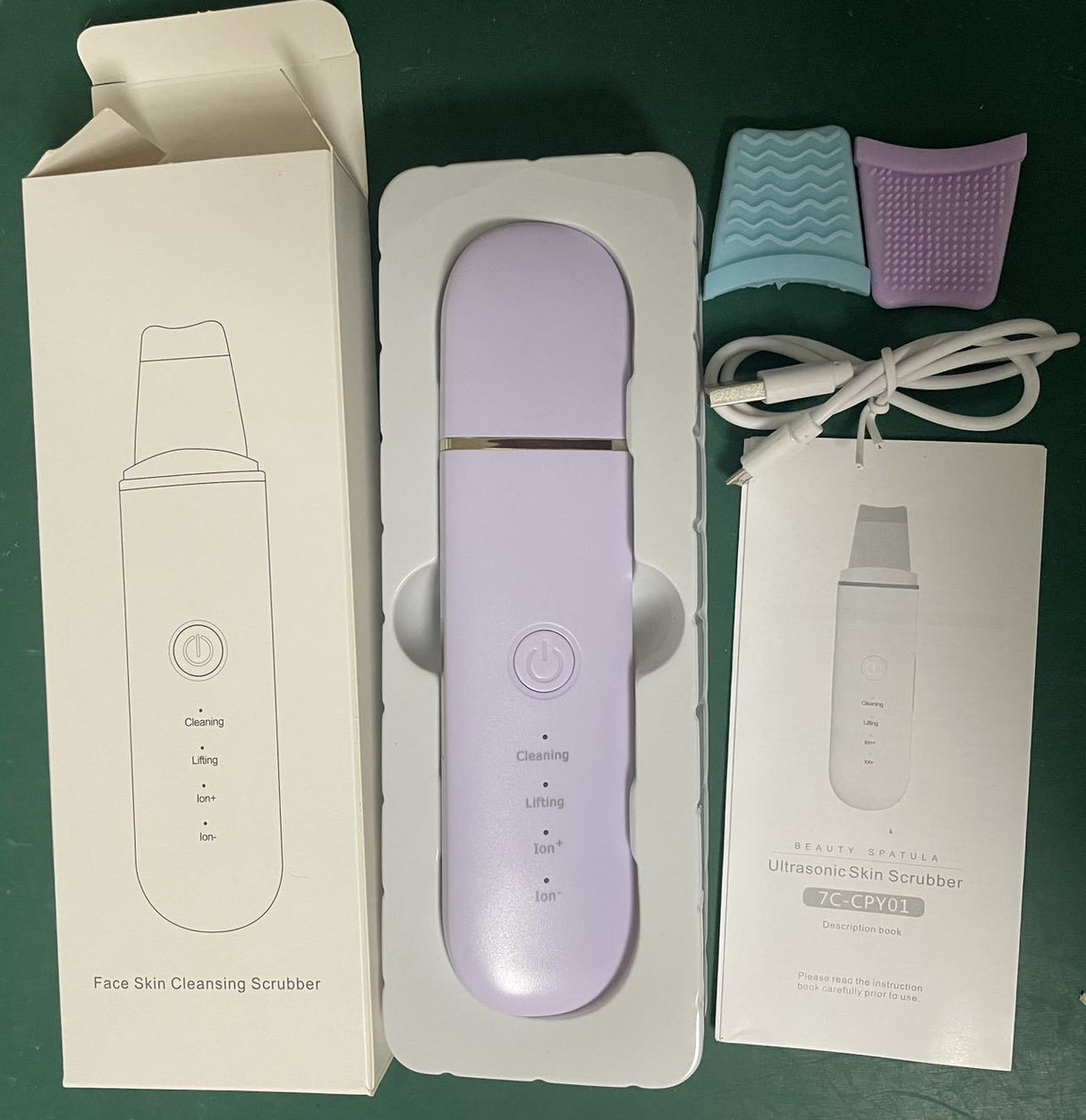 Ultrasonic Facial Cleansing Tool  Ion Technology Skin Rejuvenation Device - Product detail 11
