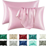 Satin Pillowcase Set  Hypoallergenic Double-Sided Silk Feel - Product detail 8