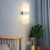 Modern LED Wall Sconce  Brushed Gold Metal Accent - Product detail 5