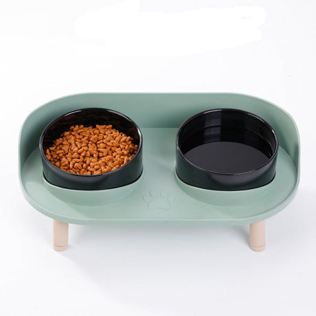 Elevated Pet Food Bowl Set  Ergonomic Raised Feeding Station - Product detail 5