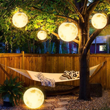 Celestial Garden Light  Weatherproof LED Moon Sphere - Product showcase