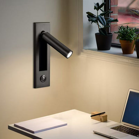 Modern LED Wall Light  Rotatable Aluminum Reading Lamp - Product showcase