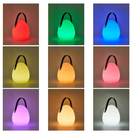 Modern LED Outdoor Lantern  Multicolor Portable Garden Light - Product detail 6