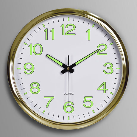 Silent Wall Clock  LED Illuminated Numbers - Product detail 11