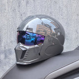 Full Face Motorcycle Helmet  Matte Black Racing Design - Product detail 8