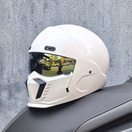 Full Face Motorcycle Helmet  Matte Black Racing Design - Product detail 10