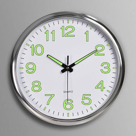 Silent Wall Clock  LED Illuminated Numbers - Product detail 10