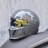 Full Face Motorcycle Helmet  Matte Black Racing Design - Product detail 7