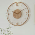 Nordic Wall Clock  Natural Wood Minimalist Design - Product detail 4