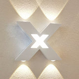 Modern Outdoor Wall Light  X-Shape LED Waterproof Design - Product detail 15