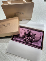 Luxury Silk Sleep Set  Mulberry Silk Pillowcase With Eye Mask - Product detail 6
