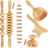 Wood Therapy Massage Set  Natural Body Sculpting Tools - Product detail 5
