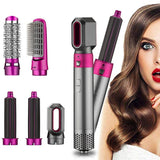 Professional Hair Styling Tool  5-in-1 Hot Air Brush Set - Product showcase