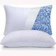 Memory Foam Cooling Pillow  Bamboo Blend Cover With Lavender Infusion - Product showcase