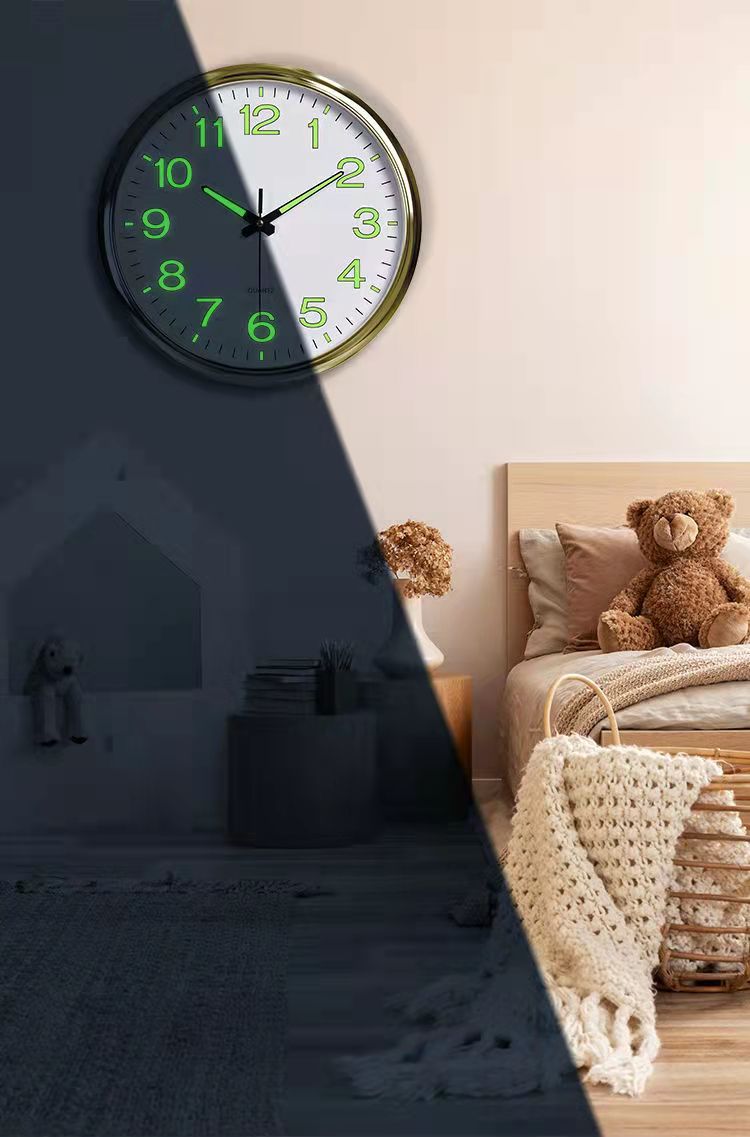 Silent Wall Clock  LED Illuminated Numbers - Product detail 6