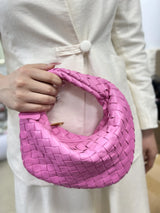 Woven Leather Hobo Bag  Intrecciato Pattern Design - Product detail 11