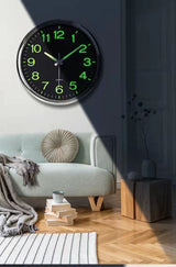 Silent Wall Clock  LED Illuminated Numbers - Product detail 5
