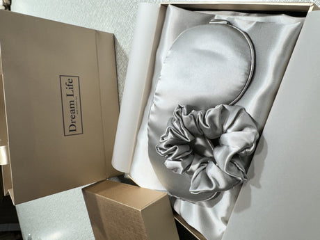 Luxury Silk Sleep Set  Mulberry Silk Pillowcase With Eye Mask - Product detail 7
