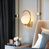 Modern Glass Wall Lamp  Circular Globe Design - Product detail 5