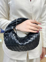 Woven Leather Hobo Bag  Intrecciato Pattern Design - Product detail 14