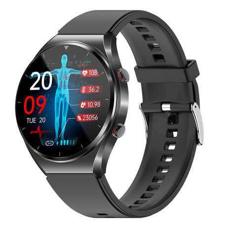 Health Monitoring Smart Watch  Advanced ECG  Blood Glucose Tracking - Product showcase