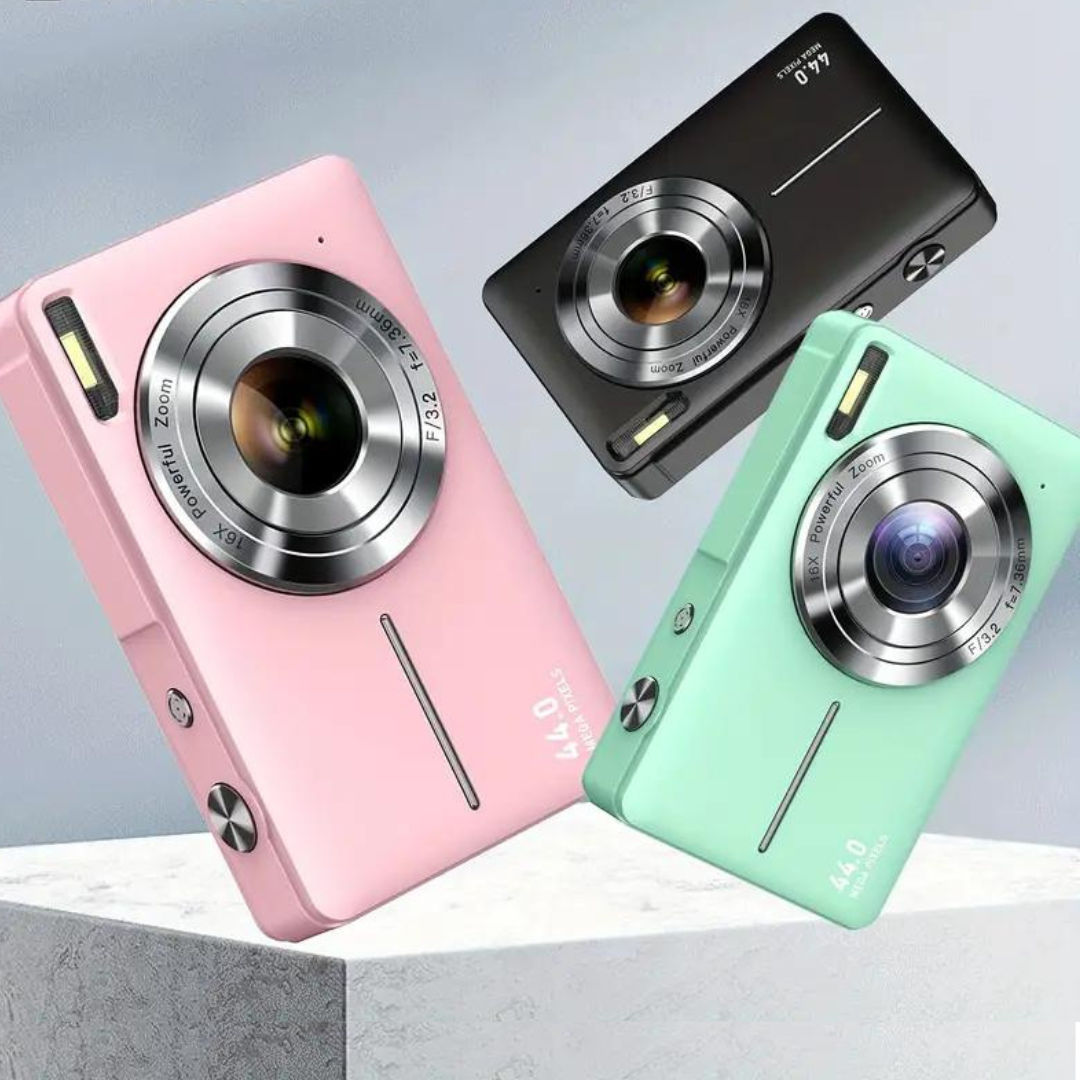 Compact Digital Camera  1080p HD Video Recording - Detailed view