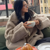 Sherpa Teddy Coat  Premium Fleece Winter Outerwear - Product showcase