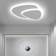 Modern Ceiling Light  Dual Pebble LED Design - Detailed view