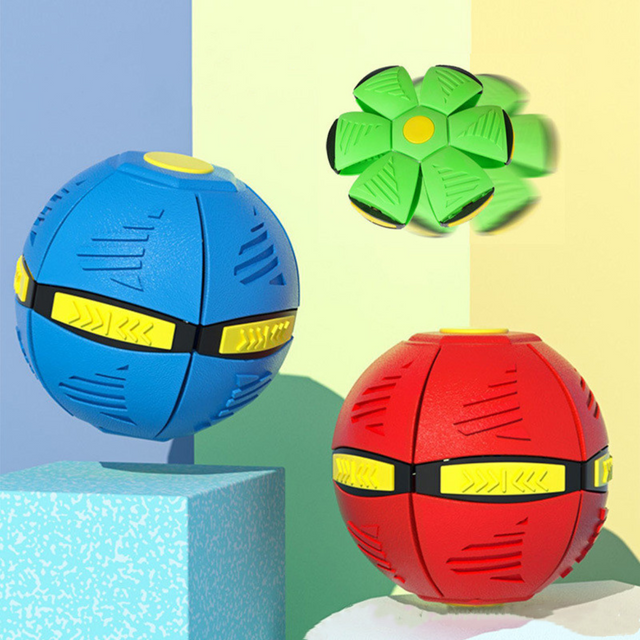 Transforming Pet Ball  Dual-Mode Play Disc with Floating Design - Product showcase