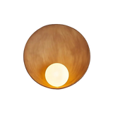 Modern Dome Wall Light  Rustic Copper Finish - Product detail 7