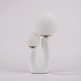 Modern Table Lamp  Dual Globe Glass Design - Product detail 9