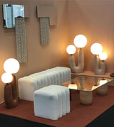 Modern Table Lamp  Dual Globe Glass Design - Product detail 20
