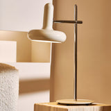 Modern Table Lamp  White Metal Adjustable Design - Product example