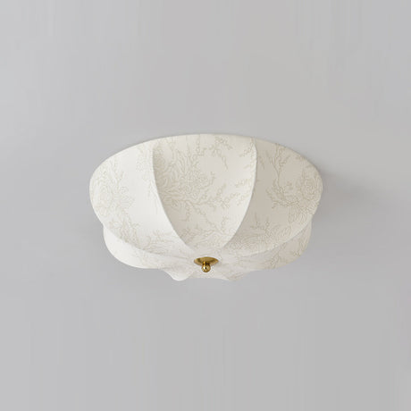 Floral Ceiling Light  Orchid Pattern Fabric Shade - Product detail 19