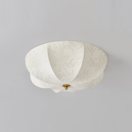 Floral Ceiling Light  Orchid Pattern Fabric Shade - Product detail 20