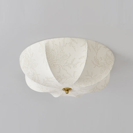 Floral Ceiling Light  Orchid Pattern Fabric Shade - Product detail 21