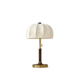 Modern Table Lamp  Cream Fabric Shade with Brass Base - Product detail 30