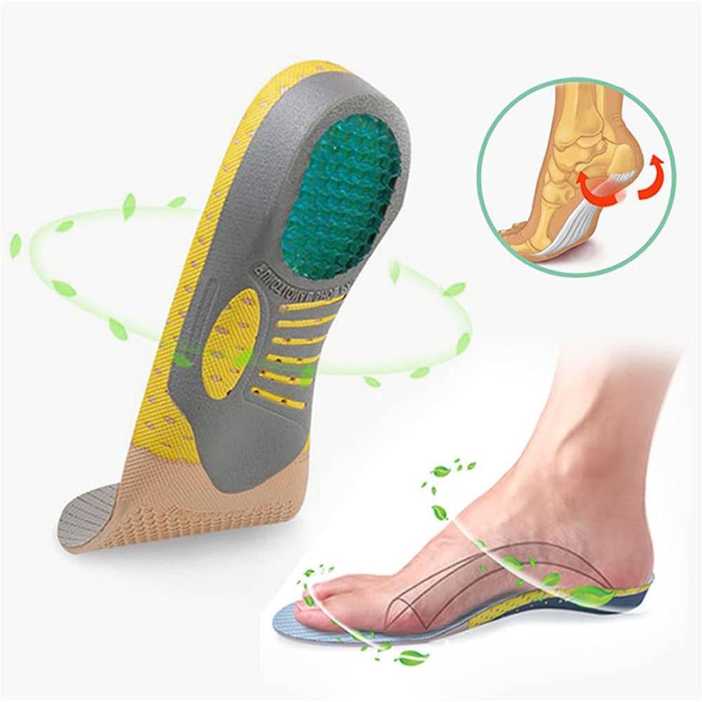 Orthotic Gel Insoles  Advanced Arch Support Design - Detailed view